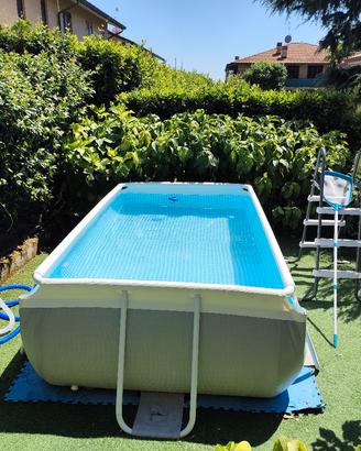 PISCINA INTEX 300x175x80 con FILTRO A SABBIA 