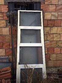 Porta e finestrone in alluminio