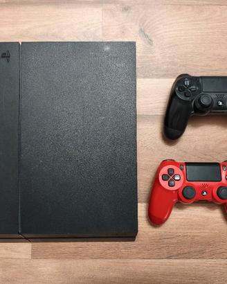 PS4 500gb con 2 joypad e 9 giochi
