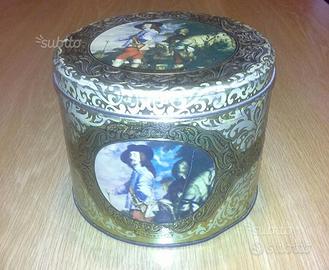 Scatola di latta biscotti Doria