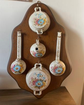 Ceramiche di Bassano decorate per arredo