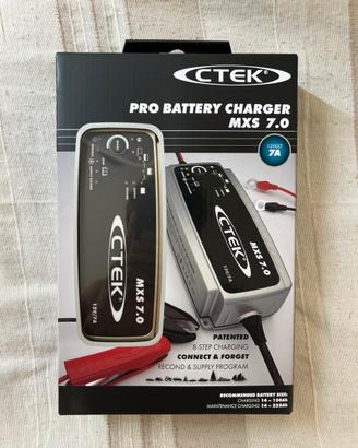 CTEK MXS 7.0 Caricabatterie 12 V-8 fasi automatico