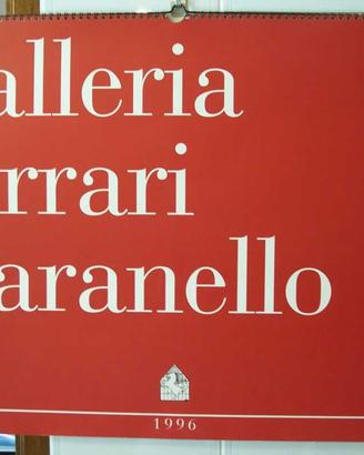 Calendario 1996 Galleria Ferrari Maranello