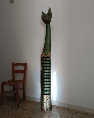 totem etnico forma gatto 