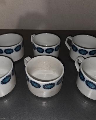 set da 6 tazze grandi