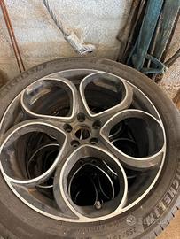 Cerchi in lega Alfa Romeo Stelvio Giulia "20 