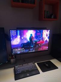 LG UltraGear 27" 165hz 1440p + Lampada led