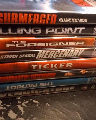 8 dvd di Steven segal 
