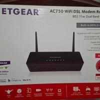 Modem router netgear D6000 