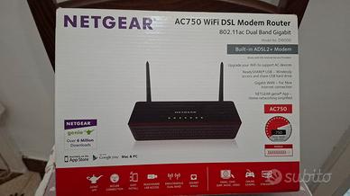 Modem router netgear D6000 
