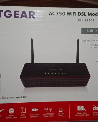 Modem router netgear D6000 