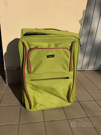 Trolley Cabina Carpisa verde lime 2 ruote
