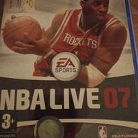 Gioco PlayStation 2 NBA live 2007