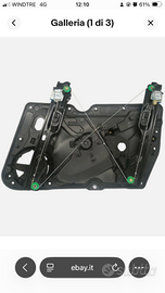 Alza vetro Golf 6 2008-2012