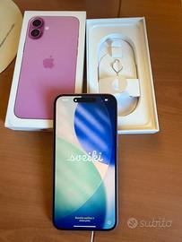 IPhone 16 Plus 128 GB rosa perfetti condizioni