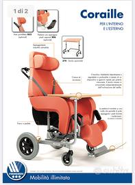 Carrozzina poltrona basculante