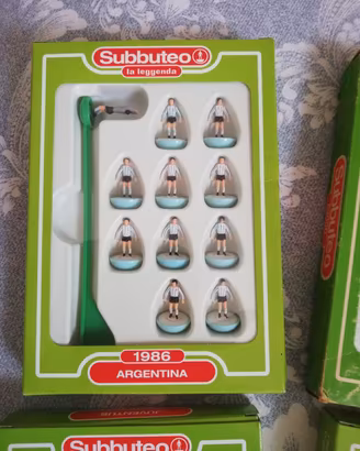 Subbuteo quattro squadre 