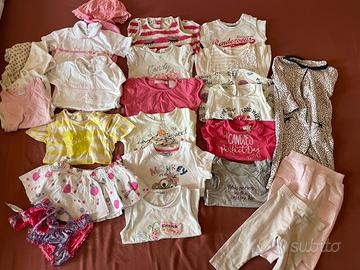 Grande lotto estivo bimba 9/12 mesi