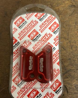 Coperchi freno frizione Beta trial rossi