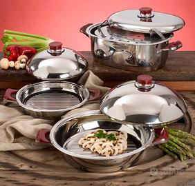 Bistecchiera Acciaio Cr/Ni diametro 30