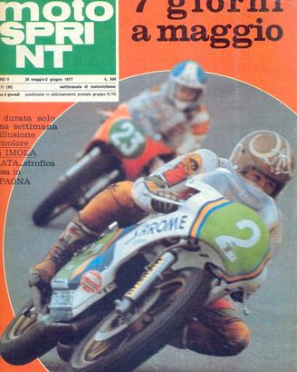 Rivista MOTOSPRINT numero 21 anno 1977