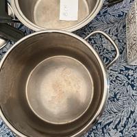 Set pentole acciaio inox