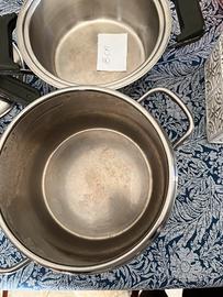 Set pentole acciaio inox
