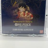 Box one piece blu bottom romance dawn Eng sealed