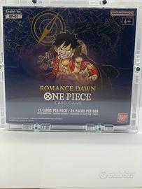 Box one piece blu bottom romance dawn Eng sealed