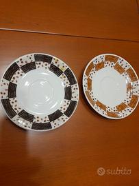 Due sottotazze decorate "La griffe".