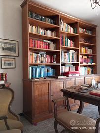 Libreria in legno pregiato
