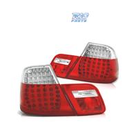 FANALI BMW E46 CABRIO 99-03 LED ROSSO BIANCO LOOK 