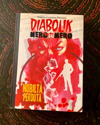 Libro fumetto Diabolik Nero suNero Nobiltà perduta