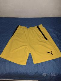pantaloncini puma gialli uomo taglia L