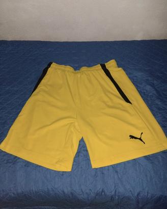 pantaloncini puma gialli uomo taglia L