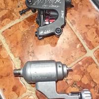 macchinette tatuaggi Lauro Paolini e alimentatore