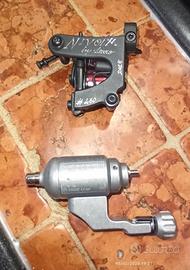 macchinette tatuaggi Lauro Paolini e alimentatore