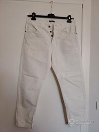 Jeans uomo estivi bianchi