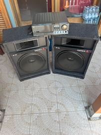Casse con amplificatore