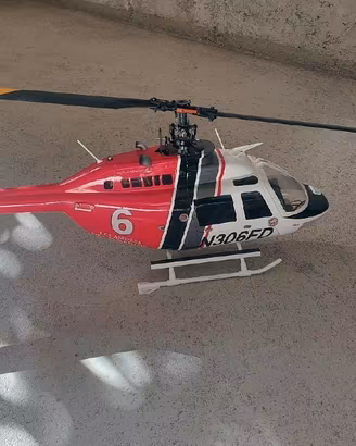 Elicottero RC Bell 206 L7 classe 450