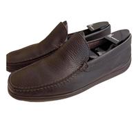 Mocassini Frau Uomo – Pelle Marrone, Made in Italy