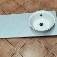 lavandino bagno+ripiano 