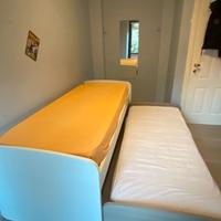 Doppio letto singolo scorrevole a scomparsa