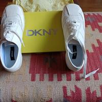 scarpe DKNY in pelle sportive
