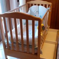 Lettino in legno marca Italbaby 