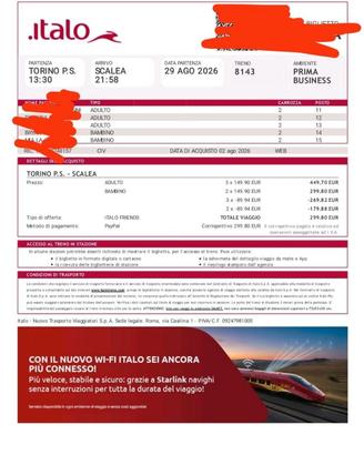 Biglietti treno
