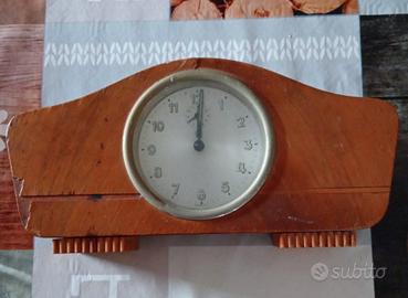 OROLOGIO SVEGLIA VINTAGE JUNGHANS IN LEGNO