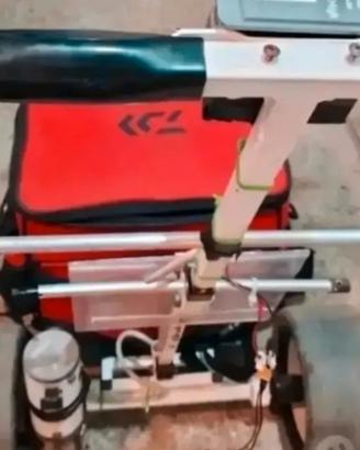 carrello per pesca elettrico 