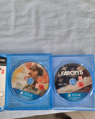 Just cause 3 e Far cry 5
