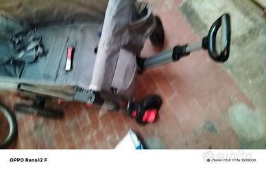 rimorchio bici passeggino  carrellino spiaggia